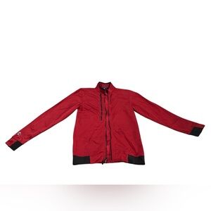 Holloway Golf Jacket Full Zip Black Trim Logo Hidden Pocket Adult XS Athletic